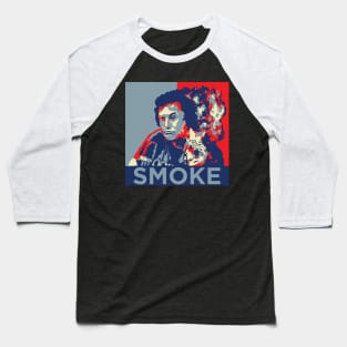 Elon Musk - Smoke poster Baseball T-Shirt